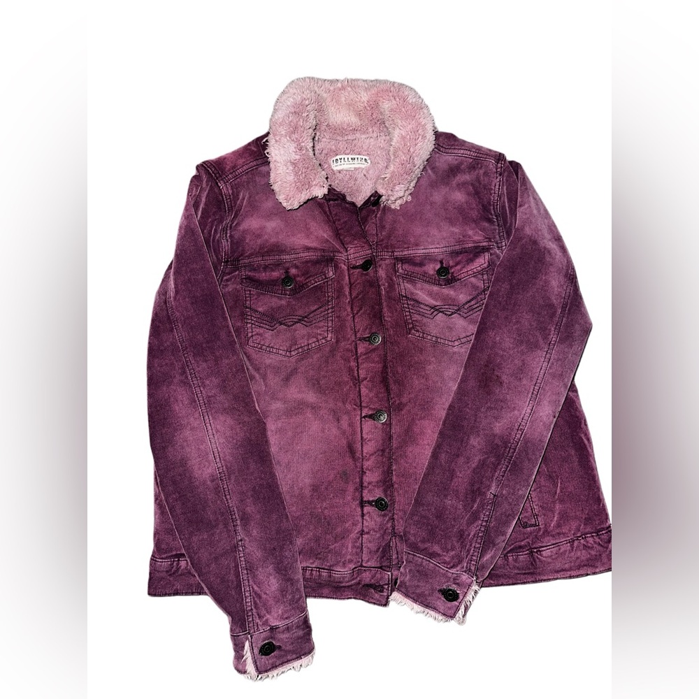 Idyllwind Women’s Sherpa Lined Corduroy Jacket size Large